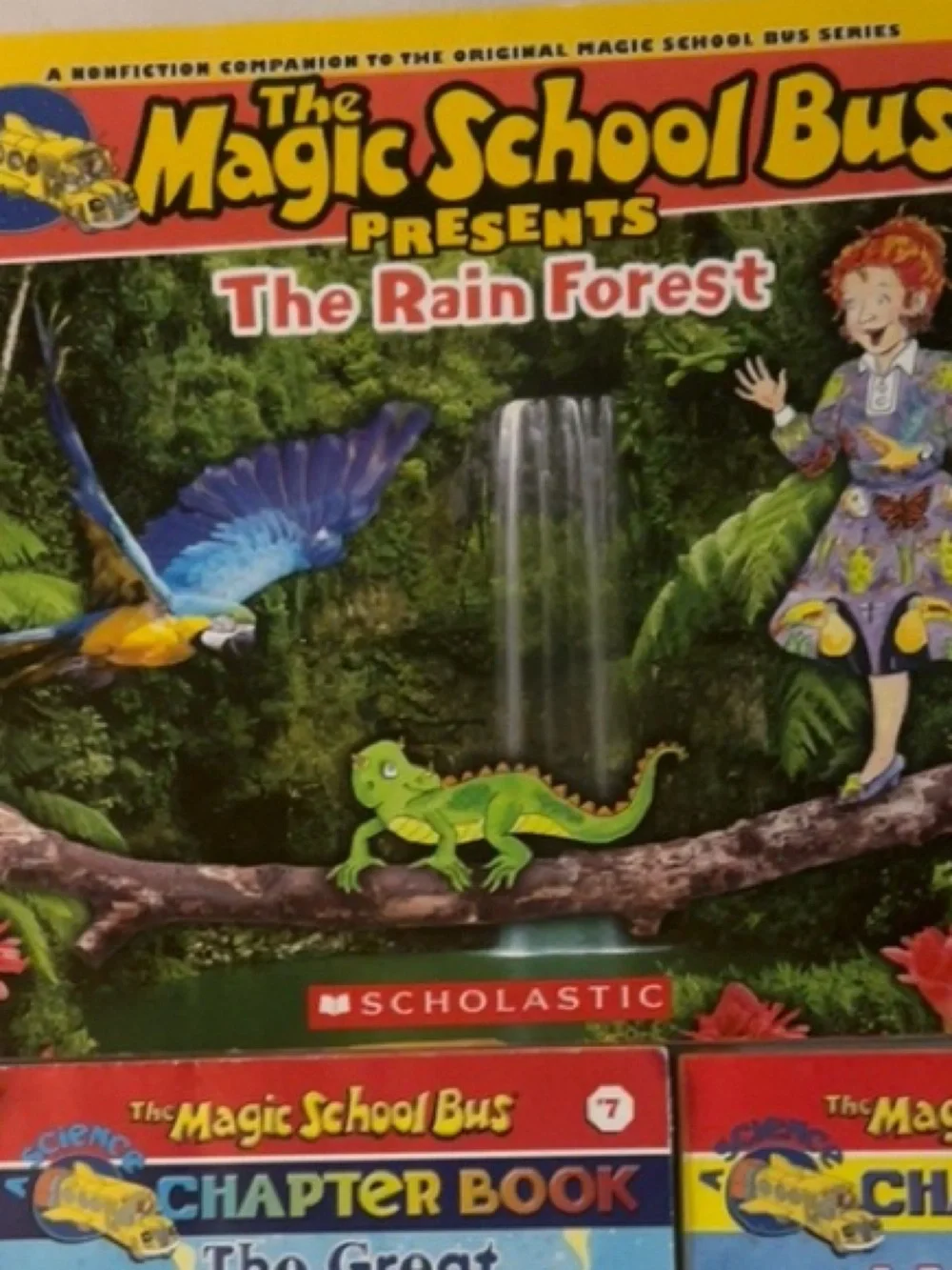 Magic School Bus 6 Book Lot Scholastic Science STEM Ms Frizzle Kids